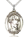 St Aedan Sterling Silver Medal