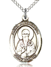 St Athanasius Sterling Silver Medal