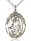 St Anthony of Egypt Sterling Silver Medal