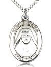 St Alphonsa Sterling Silver Medal