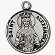 St Alexandra Sterling Silver Medal
