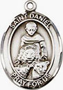 St Daniel Sterling Silver Medal