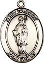St Gregory Gold Filled Medal