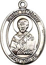 St Timothy Sterling Silver Medal