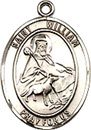 St William Sterling Silver Medal