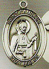 St Camillus Health Care Worker's Medal - Sterling Silver
