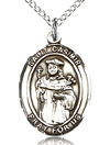 St Casimir Sterling Silver Medal