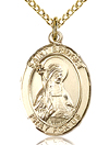 St Bridget Gold Filled Medal