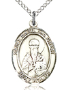 St Basil the Great Sterling Silver Medal