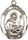 St Benedict Sterling Silver Medal