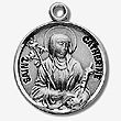St Catherine Sterling Silver Medal