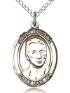 St Eugene Sterling Silver Medal