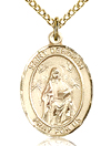 St Deborah Gold Filled Medal