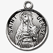 St Denise Sterling Silver Medal