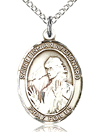 St Finnian of Clonard Sterling Silver Medal