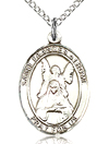 St Frances of Rome Sterling Silver Medal