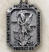 St Michael Sterling Silver Medal - Patron of Paratroopers