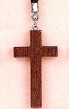 Wood Cross Pendant