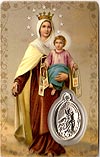 Our Lady of Mt. Carmel Prayer Card