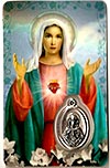 Immaculate Heart Prayer Card