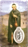 St Peregrine Laminated Prayer Card