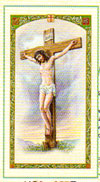 Before a Crucifix Laminated Prayer Card