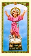 Un Minuto con el Nino Jesus Laminated Prayer Card