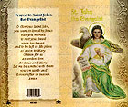 St. John the Evangelist Biography Prayer Card