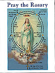 Pray the Rosary Card - Single or Bulk