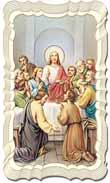 Apostle's Creed Linen Prayer Card