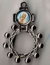 Immaculate Heart Rosary Rings