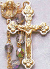 Women's Crystal Gift Rosary, Vitrail