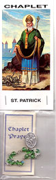 St Patrick Chaplet with Prayer Card