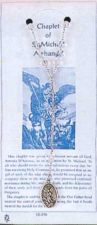 chaplet rosary michael st