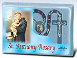 St Anthony Brown Wood Rosary