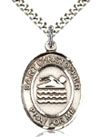 Swimming Sterling Silver Sports Medal