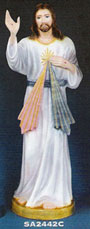 Divine Mercy Statue - 24 Inches