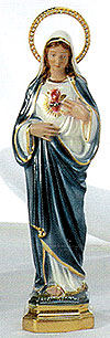 Immaculate Heart Pearlized Statuary