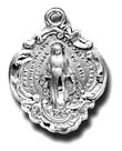 Miraculous Baroque Sterling Silver Medal