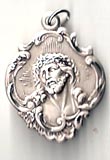 Head of Christ Sterling Silver Medal