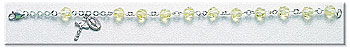 Sterling Silver Crystal Bracelet Jonquil