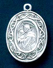 St. Anthony Vintage Silver Medal