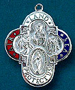 Air, Land & Sea Vintage Sterling Silver Medal