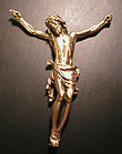 4.75 x 4 inch Museum Gold Corpus Polished