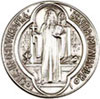 St. Benedict Jubilee Visor Clip