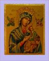 7.5 x 9.5 Inch Our Lady of Perpetual Help Plaque