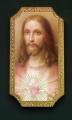 4.75 x 9 Inch Sacred Heart of Jesus Florentine Plaque