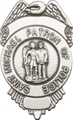 St. Michael Patron of Police Visor Clip