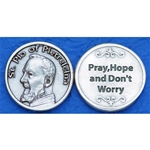 Saint Padre Pio Prayer Coin