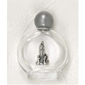 Our Lady of Fatima Small Glass Holy Water Bottle - Without Water